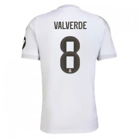Koszulka Real Madryt Valverde 8 Domowe 2025-26 Koszulki Piłkarskie Krótki Rękaw